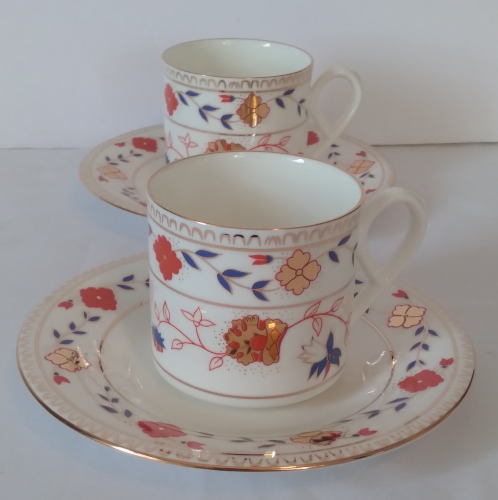 Hankook Fine Bone China Saucer & Cups Bundle Of 2